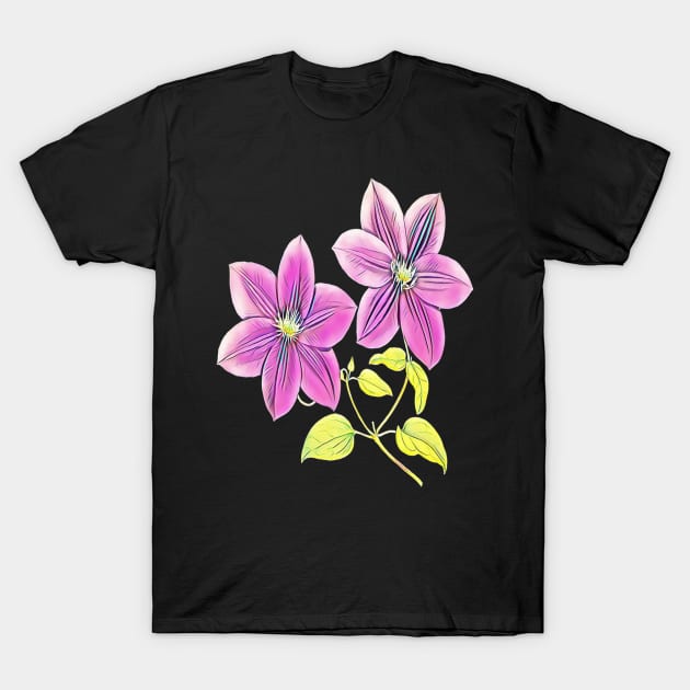 Flower, Floral Design, Valentine T-Shirt by docferds